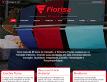 Tablet Screenshot of florisa.ind.br